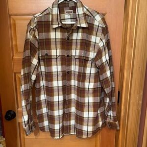 RedHead Brown Plaid Men's Shirt